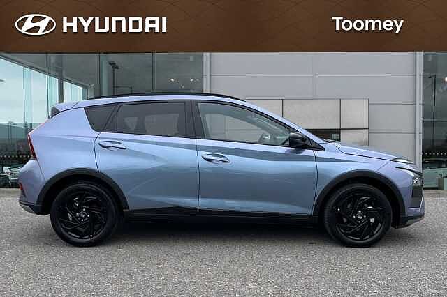 Hyundai BAYON 1.0 T Gdi Black Line Suv 5dr Petrol Dct Euro 6 (s/s) (90 Ps) Pearl - Meta blue