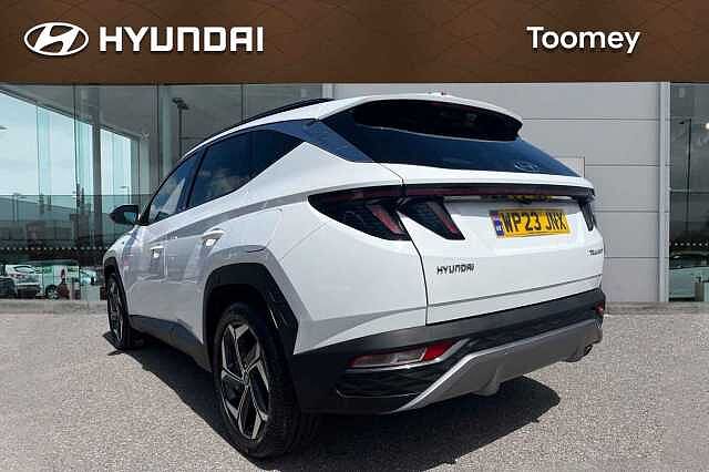 Hyundai TUCSON 1.6 T Gdi Mhev Ultimate Suv 5dr Petrol Hybrid Dct Euro 6 (s/s) (150 Ps) Atlas White