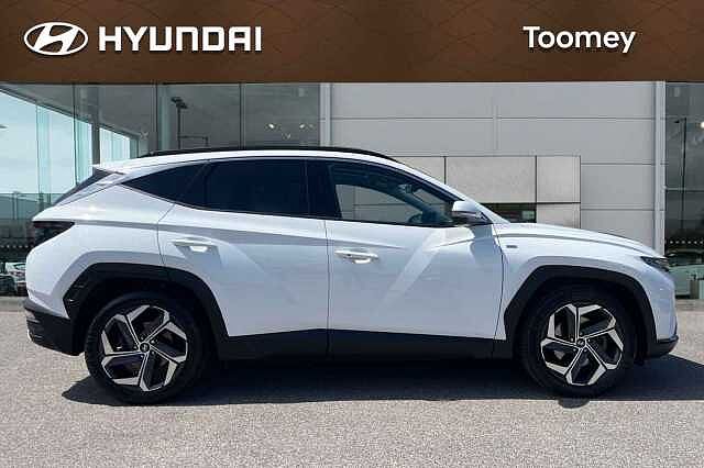 Hyundai TUCSON 1.6 T Gdi Mhev Ultimate Suv 5dr Petrol Hybrid Dct Euro 6 (s/s) (150 Ps) Atlas White