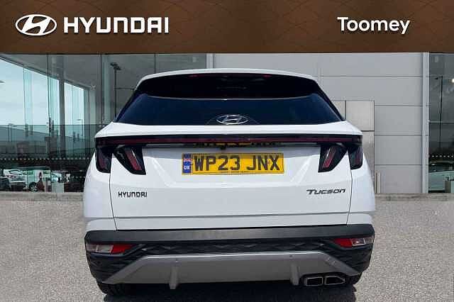 Hyundai TUCSON 1.6 T Gdi Mhev Ultimate Suv 5dr Petrol Hybrid Dct Euro 6 (s/s) (150 Ps) Atlas White