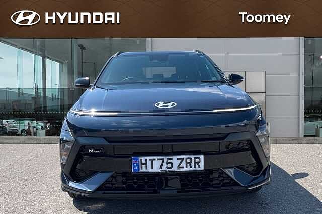 Hyundai KONA 1.6 H Gdi N Line Suv 5dr Petrol Hybrid Dct Euro 6 (s/s) (129 Ps) Denim Blue/Black