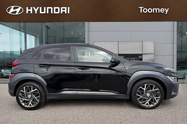 Hyundai KONA 1.6 H Gdi Ultimate Suv 5dr Petrol Hybrid Dct Euro 6 (s/s) (141 Ps) Abyss Black