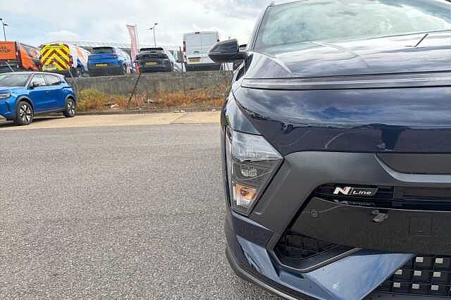 Hyundai KONA 65.4kwh N Line Suv 5dr Electric Auto (218 Ps) Pearl - Sailing blue