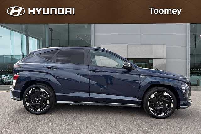 Hyundai KONA 65.4kwh N Line Suv 5dr Electric Auto (218 Ps) Pearl - Sailing blue