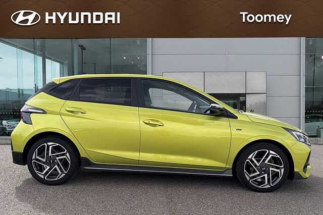 Hyundai I20 1.0 T Gdi N Line S Hatchback 5dr Petrol Dct Euro 6 (s/s) (100 Ps) Lucid Lime
