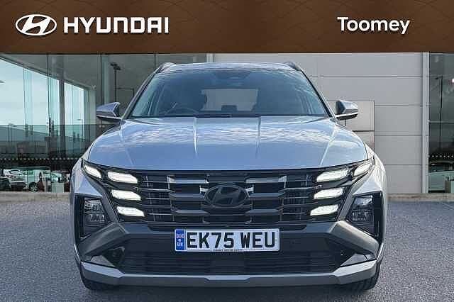 Hyundai TUCSON 1.6 T Gdi Advance Suv 5dr Petrol Hybrid Auto Euro 6 (s/s) (215 Ps) Shimmering Silver