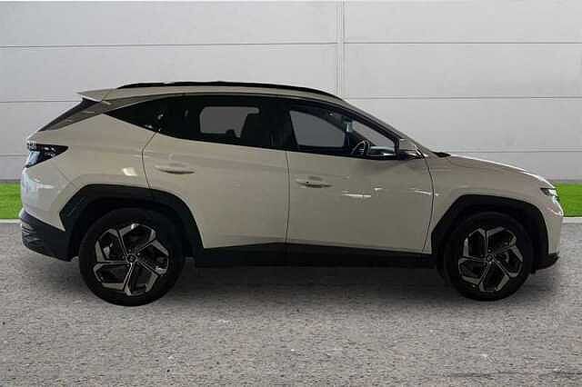 Hyundai TUCSON 1.6 TGDI HYBRID 230 ULTIMATE 5DR 2WD AUTO White