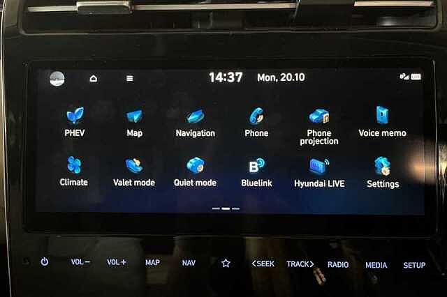 Hyundai TUCSON 1.6 TGDI PLUG-IN HYBRID ULTIMATE 5DR 4WD AUTO Grey