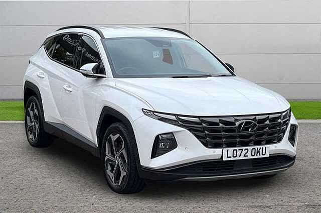 Hyundai TUCSON 1.6 TGDI HYBRID 230 PREMIUM 5DR 2WD AUTO White