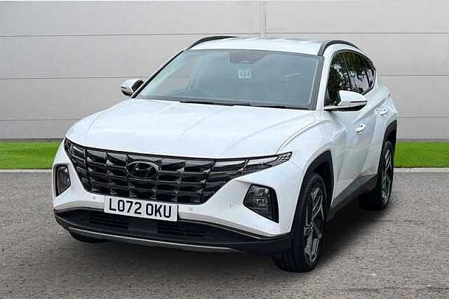 Hyundai TUCSON 1.6 TGDI HYBRID 230 PREMIUM 5DR 2WD AUTO White
