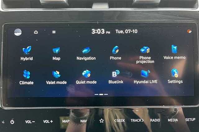 Hyundai TUCSON 1.6 TGDI HYBRID 230 PREMIUM 5DR 2WD AUTO White