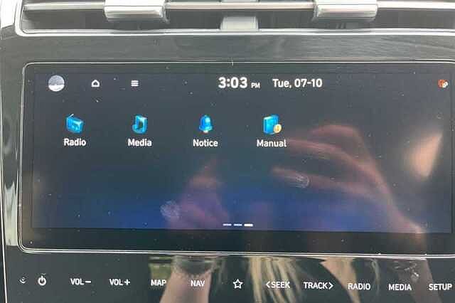 Hyundai TUCSON 1.6 TGDI HYBRID 230 PREMIUM 5DR 2WD AUTO White