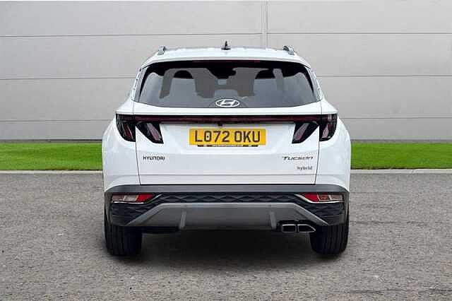Hyundai TUCSON 1.6 TGDI HYBRID 230 PREMIUM 5DR 2WD AUTO White
