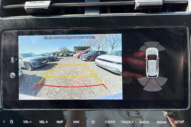 Hyundai TUCSON 1.6 TGDI HYBRID 230 N LINE S 5DR 2WD AUTO POLAR WHITE