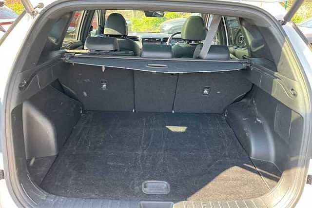 Hyundai TUCSON 1.6 TGDI HYBRID 230 N LINE S 5DR 2WD AUTO POLAR WHITE