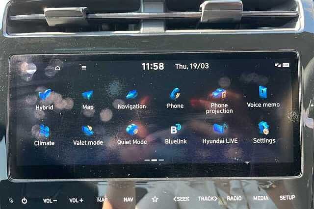 Hyundai TUCSON 1.6 TGDI HYBRID 230 N LINE S 5DR 2WD AUTO DARK KNIGHT GREY