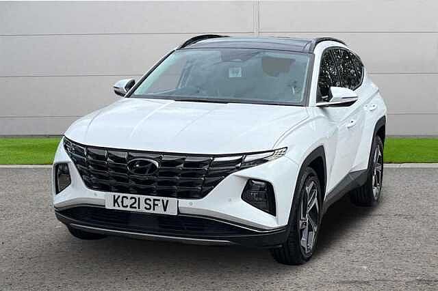 Hyundai TUCSON 1.6 TGDI HYBRID 230 ULTIMATE 5DR 2WD AUTO ATLAS WHITE