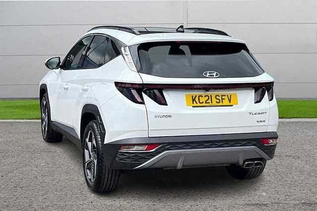 Hyundai TUCSON 1.6 TGDI HYBRID 230 ULTIMATE 5DR 2WD AUTO ATLAS WHITE