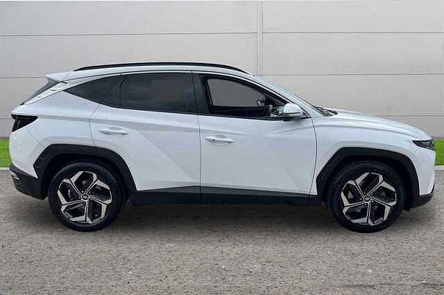 Hyundai TUCSON 1.6 TGDI HYBRID 230 ULTIMATE 5DR 2WD AUTO ATLAS WHITE