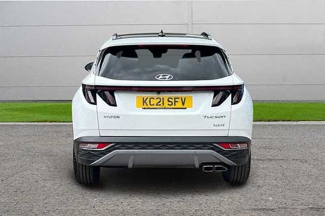 Hyundai TUCSON 1.6 TGDI HYBRID 230 ULTIMATE 5DR 2WD AUTO ATLAS WHITE