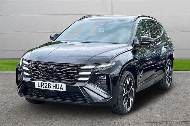 Hyundai TUCSON 1.6T HYBRID N LINE S 5DR AUTO ABYSS BLACK