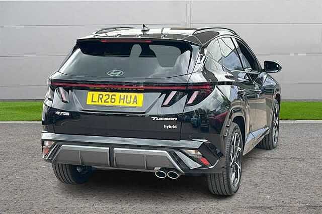 Hyundai TUCSON 1.6T HYBRID N LINE S 5DR AUTO ABYSS BLACK