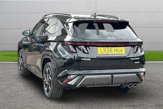 Hyundai TUCSON 1.6T HYBRID N LINE S 5DR AUTO ABYSS BLACK