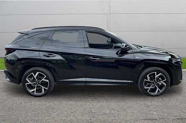 Hyundai TUCSON 1.6T HYBRID N LINE S 5DR AUTO ABYSS BLACK