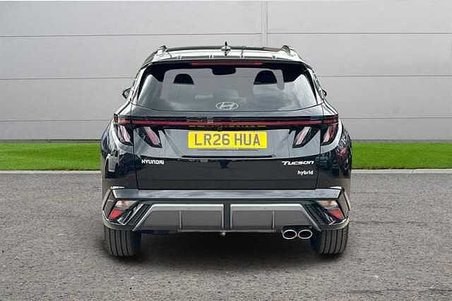 Hyundai TUCSON 1.6T HYBRID N LINE S 5DR AUTO ABYSS BLACK