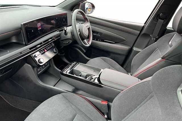 Hyundai TUCSON 1.6T HYBRID N LINE S 5DR AUTO ABYSS BLACK