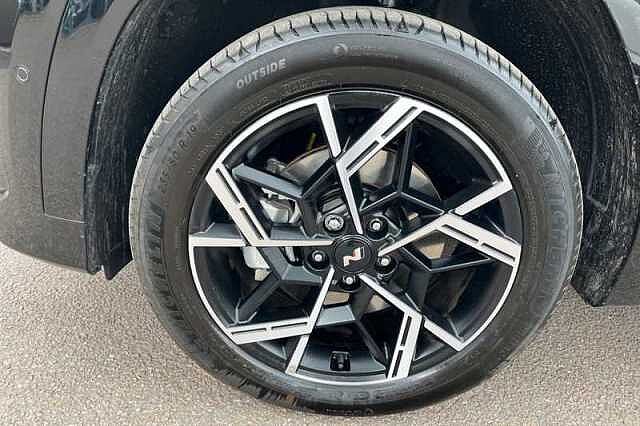 Hyundai TUCSON 1.6T HYBRID N LINE S 5DR AUTO ABYSS BLACK
