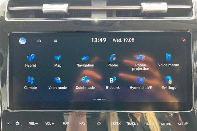 Hyundai TUCSON 1.6 TGDI HYBRID 230 PREMIUM 5DR 2WD AUTO PHANTOM BLACK