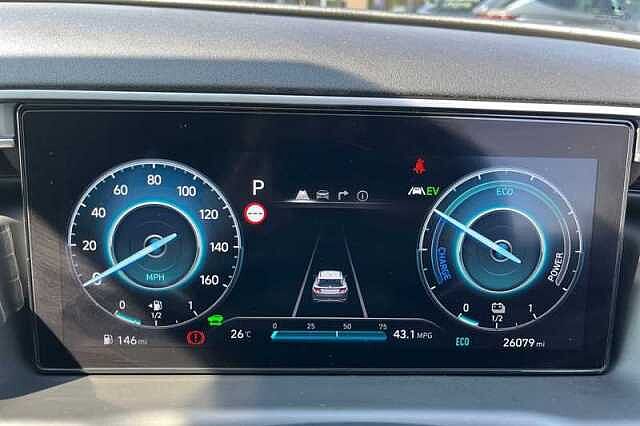 Hyundai TUCSON 1.6 TGDI HYBRID 230 ULTIMATE 5DR 2WD AUTO SUNSET RED