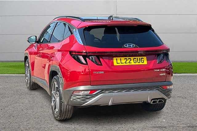 Hyundai TUCSON 1.6 TGDI HYBRID 230 ULTIMATE 5DR 2WD AUTO SUNSET RED
