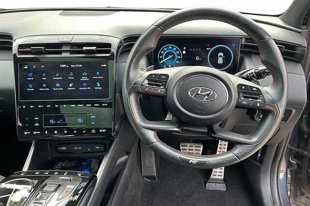 Hyundai TUCSON 1.6 TGDI HYBRID 230 N LINE S 5DR 2WD AUTO DARK KNIGHT GREY