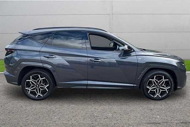 Hyundai TUCSON 1.6 TGDI HYBRID 230 N LINE S 5DR 2WD AUTO DARK KNIGHT GREY