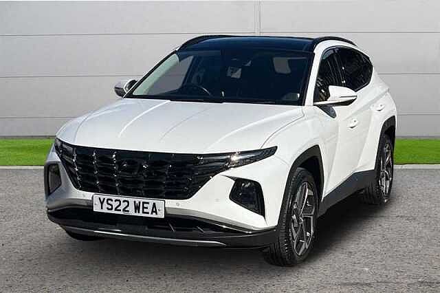 Hyundai TUCSON 1.6 TGDI HYBRID 230 ULTIMATE 5DR 2WD AUTO ATLAS WHITE