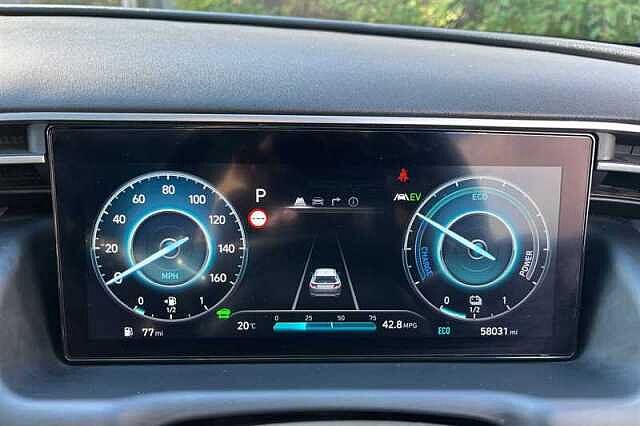 Hyundai TUCSON 1.6 TGDI HYBRID 230 ULTIMATE 5DR 2WD AUTO ATLAS WHITE