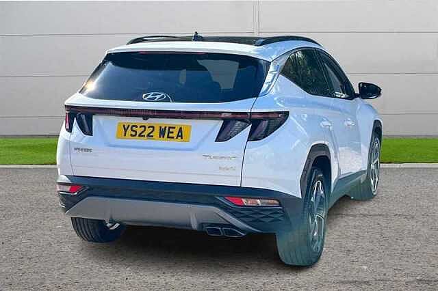 Hyundai TUCSON 1.6 TGDI HYBRID 230 ULTIMATE 5DR 2WD AUTO ATLAS WHITE