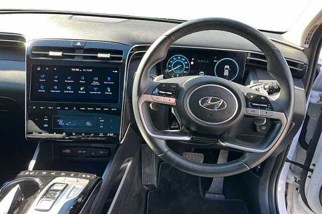 Hyundai TUCSON 1.6 TGDI HYBRID 230 ULTIMATE 5DR 2WD AUTO ATLAS WHITE
