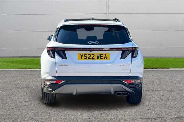 Hyundai TUCSON 1.6 TGDI HYBRID 230 ULTIMATE 5DR 2WD AUTO ATLAS WHITE