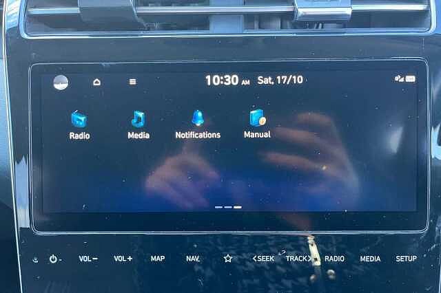 Hyundai TUCSON 1.6 h T-GDi Premium SUV 5dr Petrol Hybrid Auto Euro 6 (s/s) (230 ps) TEAL BLUE