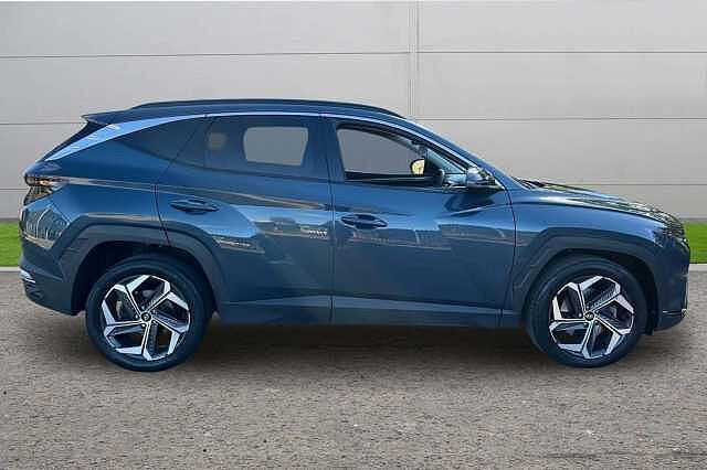 Hyundai TUCSON 1.6 h T-GDi Premium SUV 5dr Petrol Hybrid Auto Euro 6 (s/s) (230 ps) TEAL BLUE