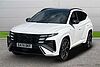 Hyundai TUCSON 1.6T PLUG-IN HYBRID N LINE S 5DR 4WD AUTO White