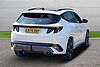 Hyundai TUCSON 1.6T PLUG-IN HYBRID N LINE S 5DR 4WD AUTO White