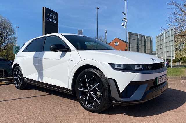 Hyundai IONIQ 5 ELECTRIC HATCHBACK 239kW N Line 84 kWh 5dr AWD Auto White