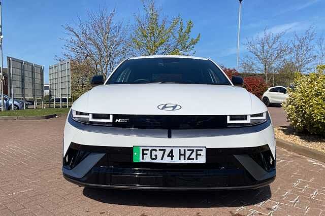 Hyundai IONIQ 5 ELECTRIC HATCHBACK 239kW N Line 84 kWh 5dr AWD Auto White