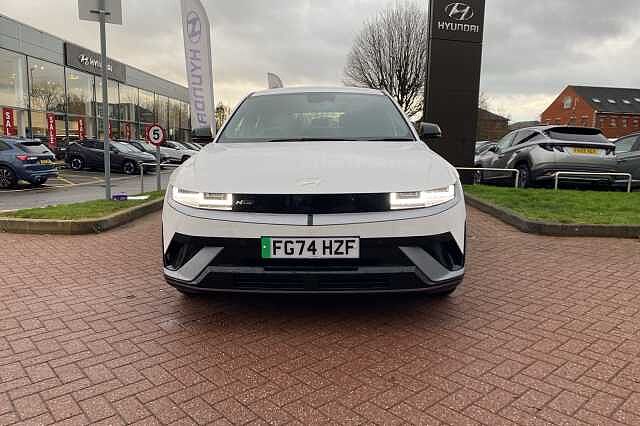 Hyundai IONIQ 5 ELECTRIC HATCHBACK 239kW N Line 84 kWh 5dr AWD Auto White