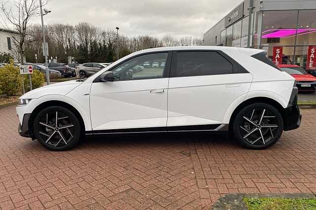 Hyundai IONIQ 5 ELECTRIC HATCHBACK 239kW N Line 84 kWh 5dr AWD Auto White