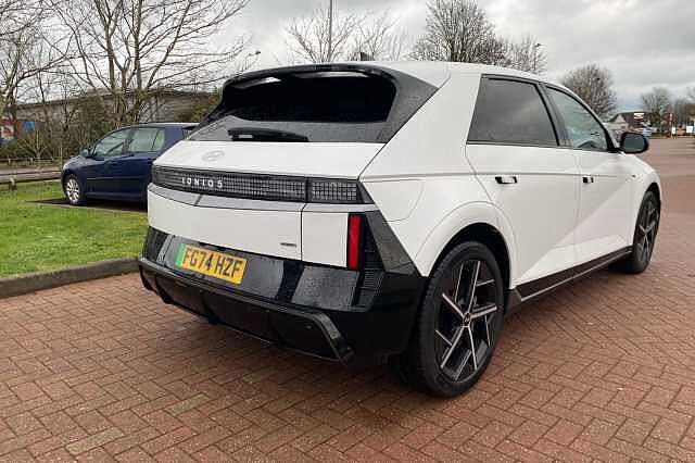 Hyundai IONIQ 5 ELECTRIC HATCHBACK 239kW N Line 84 kWh 5dr AWD Auto White